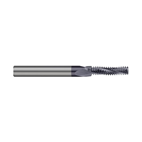 0.45 in. Cutter dia. x 1.50 in. 1-1/2 Carbide Multi-Form 9/16-18 Thread Milling Cutter, 4 Flutes